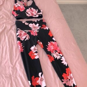 Floral Workout set